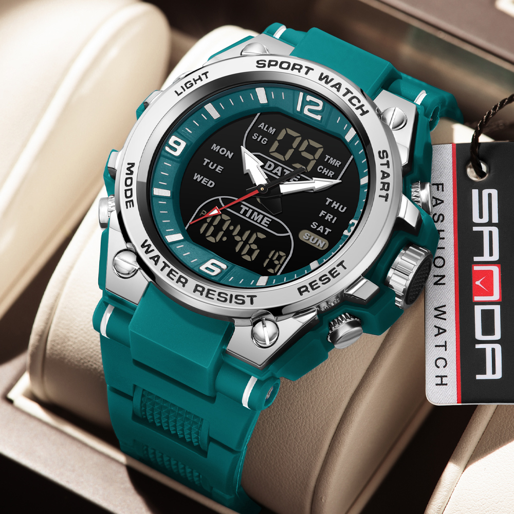 Men'S Fashion Zone - SANDA New Men Watch Night Glow