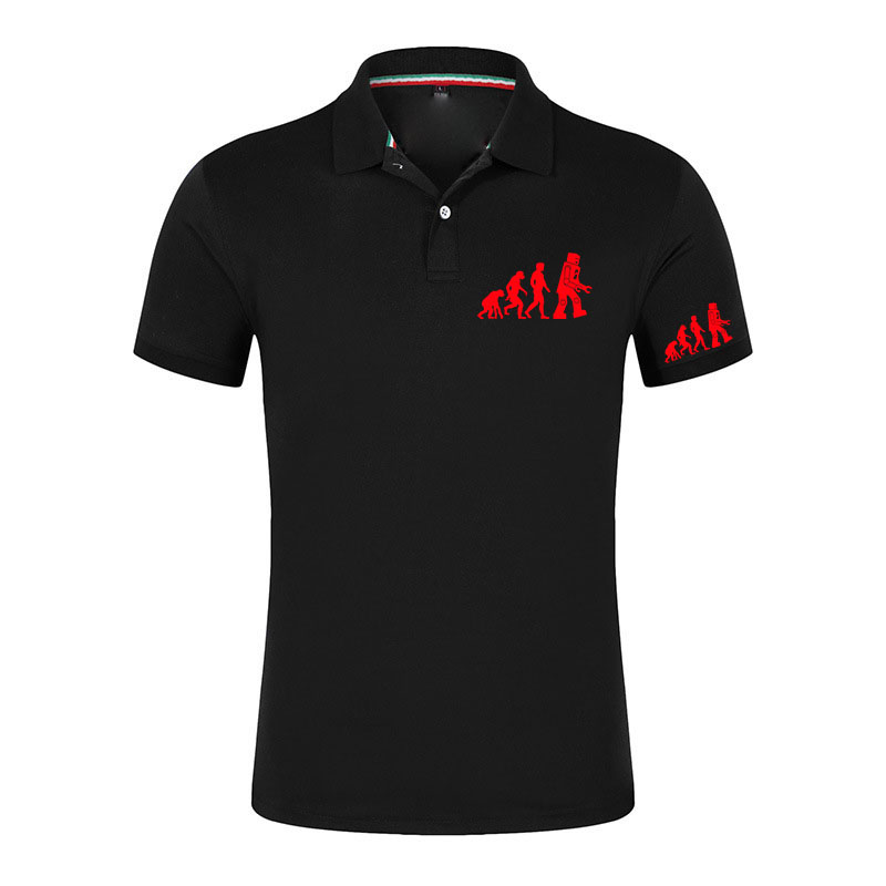 Men'S Fashion Evolution - Casual Solid Color Summer Fashion T-shirt