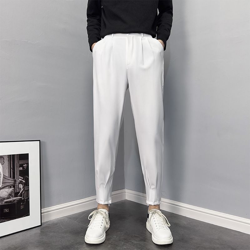 Men'S Fashion Reviews - Baggy Suit Trousers for Men Summer