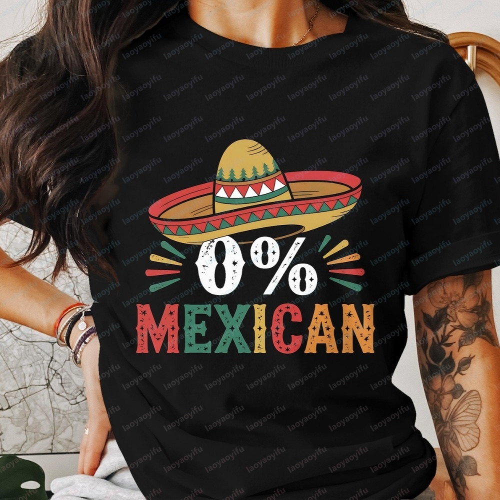 Mens Fashion Mexico - 0% 0 Percent Mexican Mexico Pride