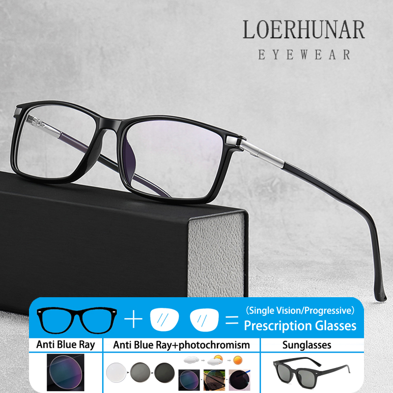 Mens Fashion Reading Glasses - Fashion Business Office Retro Men Myopia