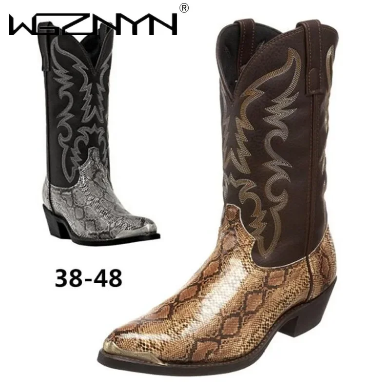 Chelsea Boots Men - Men Women Mid-calf Boots Handmade Retro