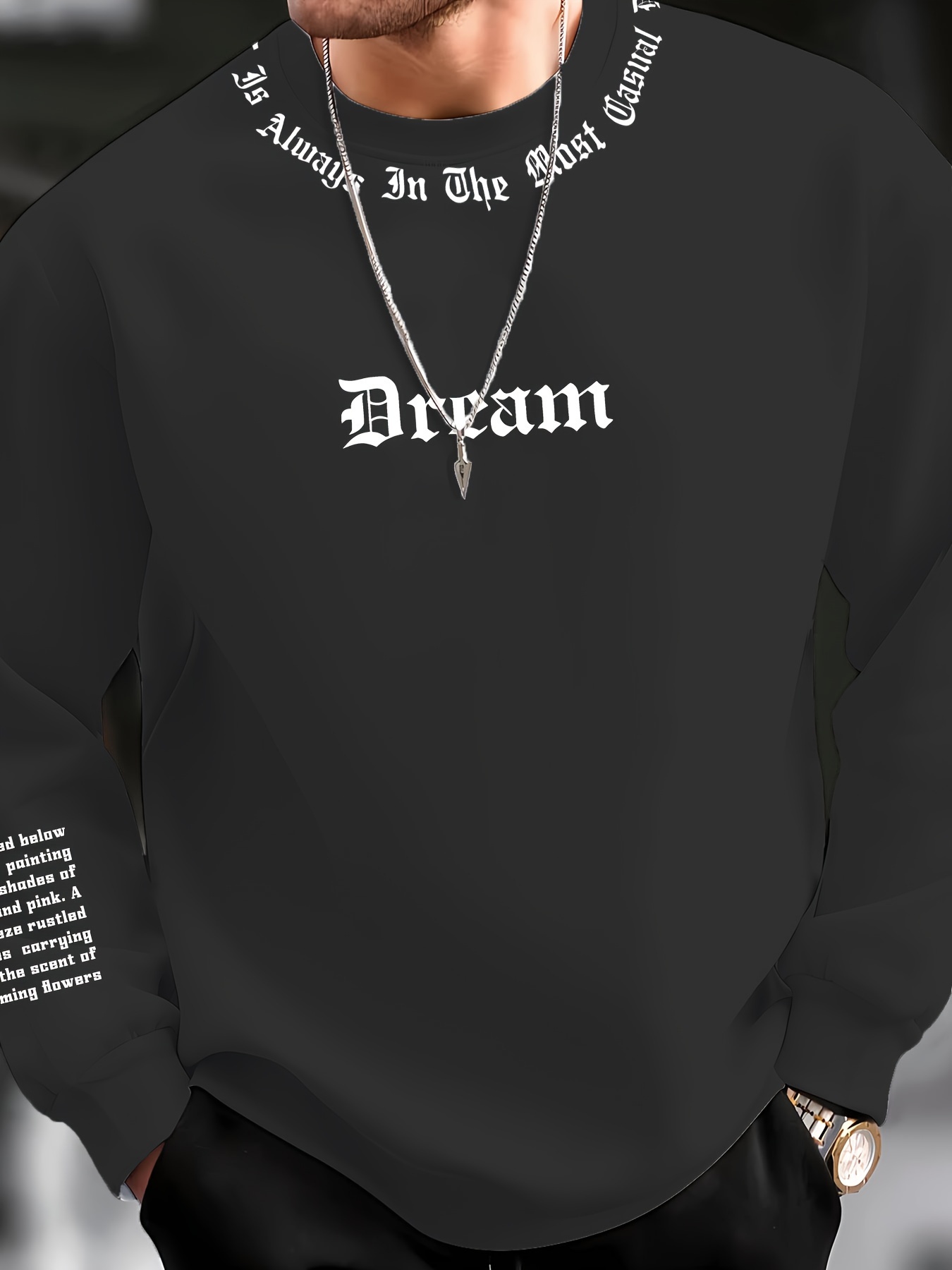 Mens Fashion Summer - Spring/Summer 2026 New Men's Hoodie with