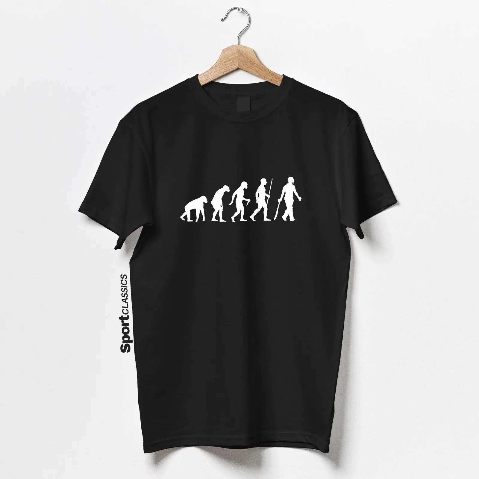 Men'S Fashion Evolution - Cricket Evolution T Shirt Player vintage