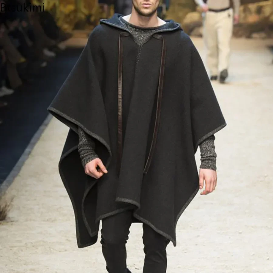 Men Scarf Wool - New 2025 Men's Autumn Winter Shawl