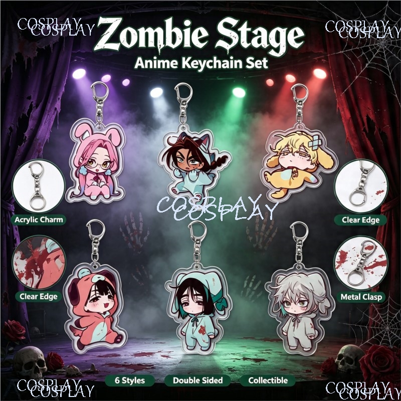 Men'S Fashion Bag - Zombie Stage SUA MIZI Fashion Keychain