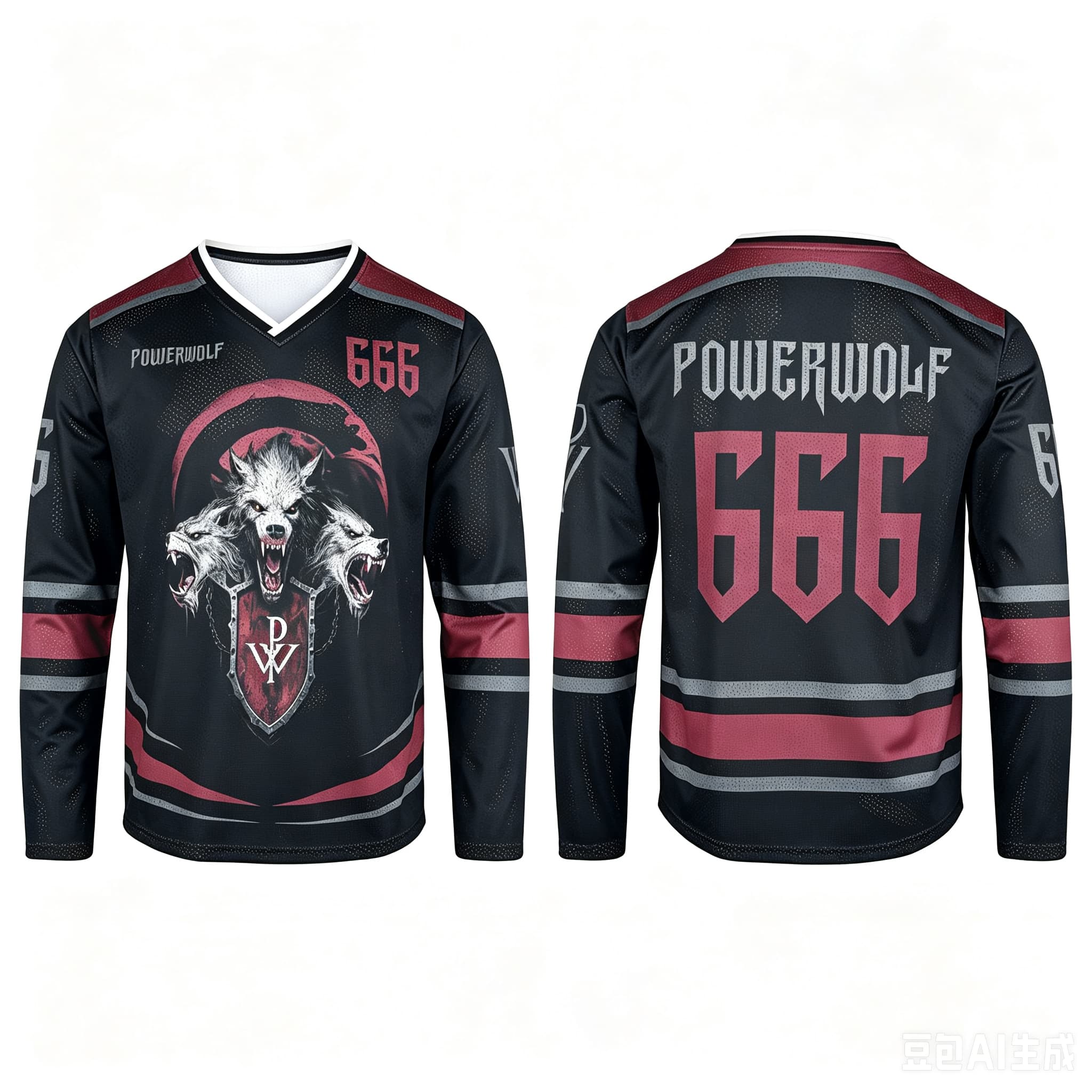 Men'S Fashion V Neck T Shirts - Men V Neck Long Sleeve Hockey