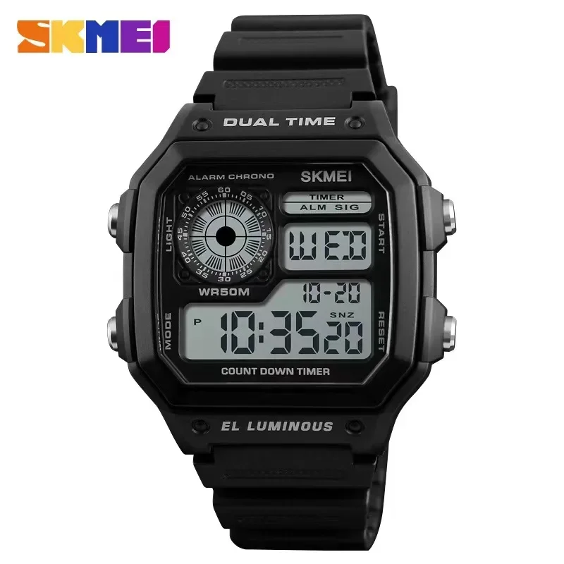 Men'S Fashion Zone - SKMEI 1299 Fashion Men PU Strap