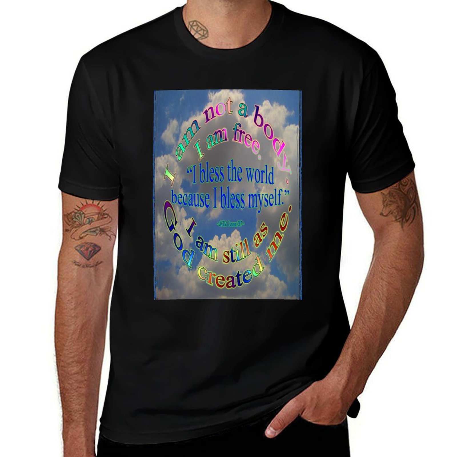 Men'S Fashion Reviews - ACIM Review Lesson 207 T-Shirt Fashion