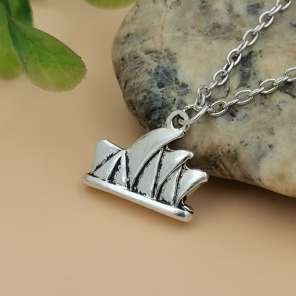Men'S Fashion Sydney - 1Pc Retro Alloy Sydney Opera House