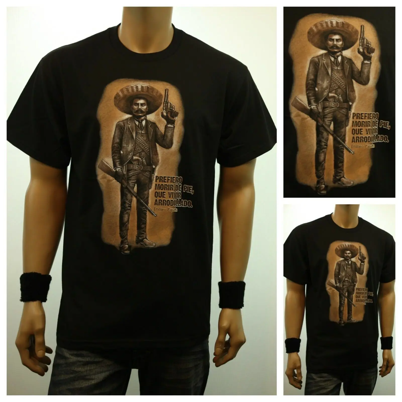 Mexico Revolutionist Emiliano  - Mens Fashion Mexico recension och pris