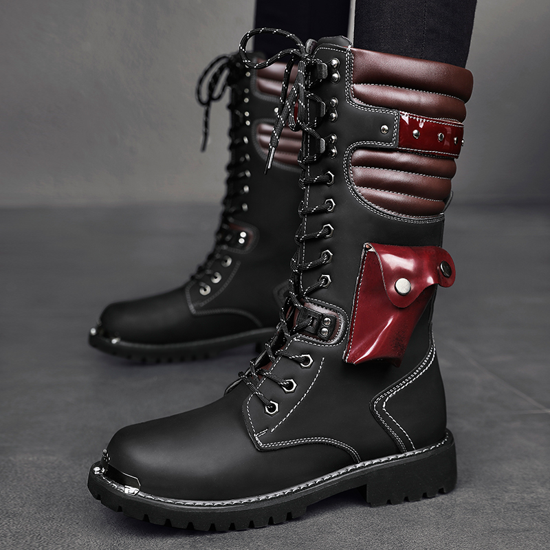 Men's high top motorcycle boot - Men'S Fashion For 45 Years Old recension och pris