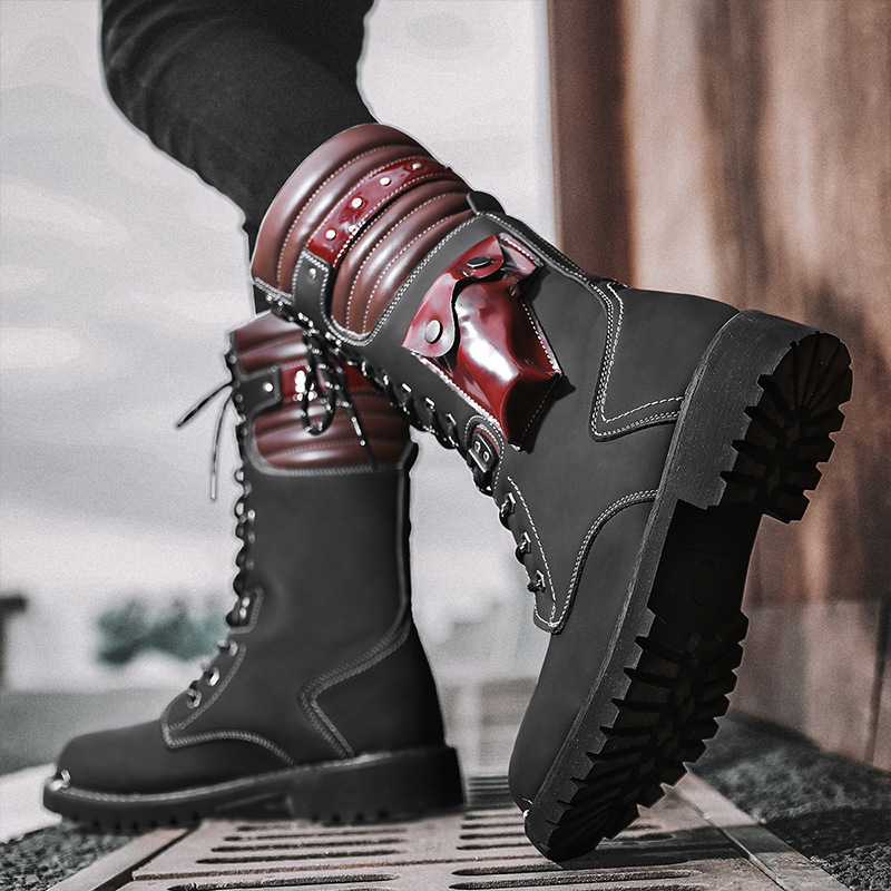 Men's high top motorcycle boot - Men'S Fashion For 45 Years Old recension och pris