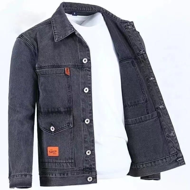 2023 Spring and Autumn New Fas - Mens Fashion Denim Jacket recension och pris