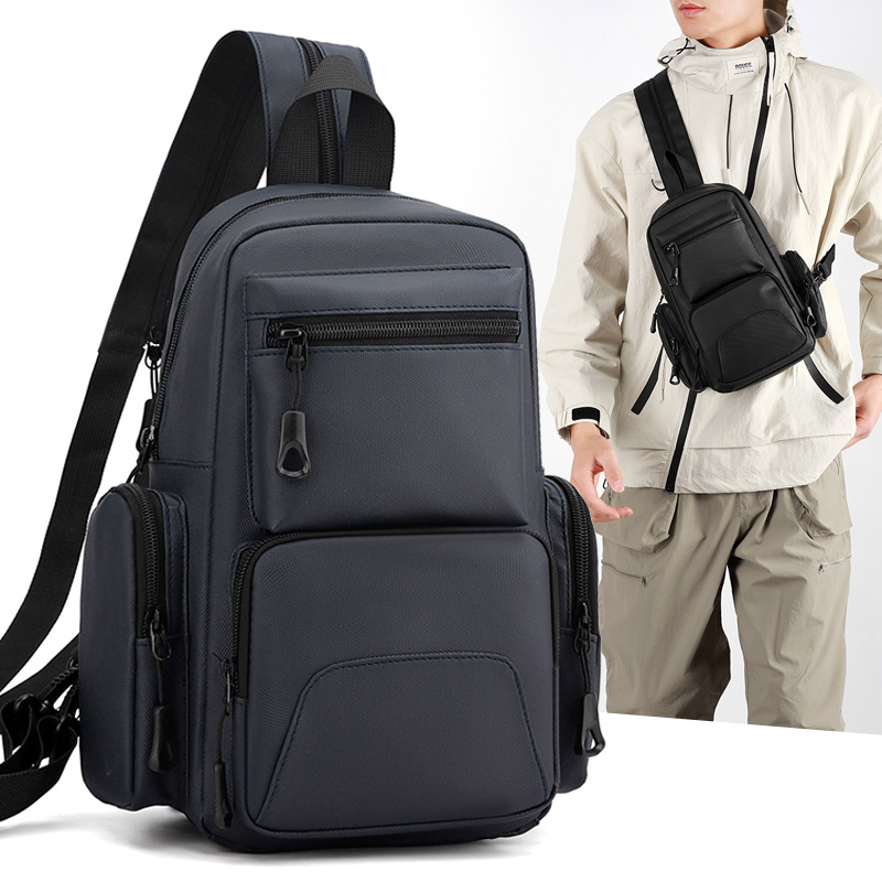 New Men's Chest Bag Casual Fas - Men'S Fashion Bag recension och pris