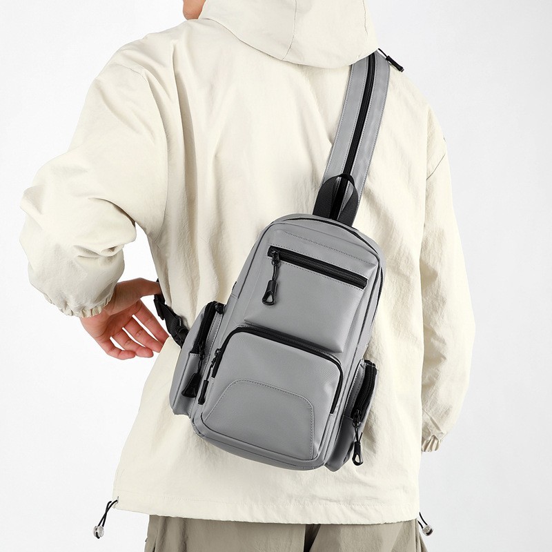 New Men's Chest Bag Casual Fas - Men'S Fashion Bag recension och pris