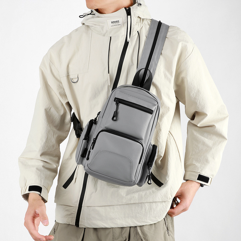 New Men's Chest Bag Casual Fas - Men'S Fashion Bag recension och pris