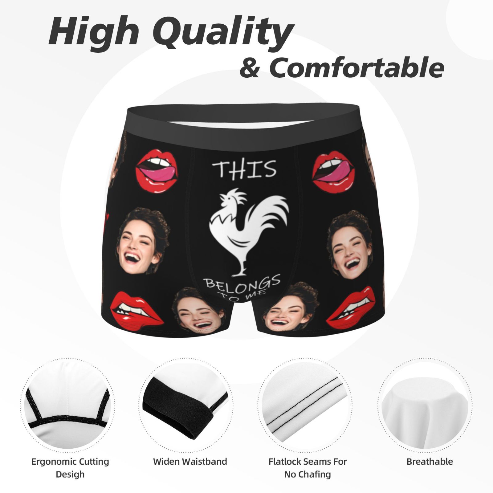 Personalized Face Photo Underw - Men'S Fashion Underwear recension och pris