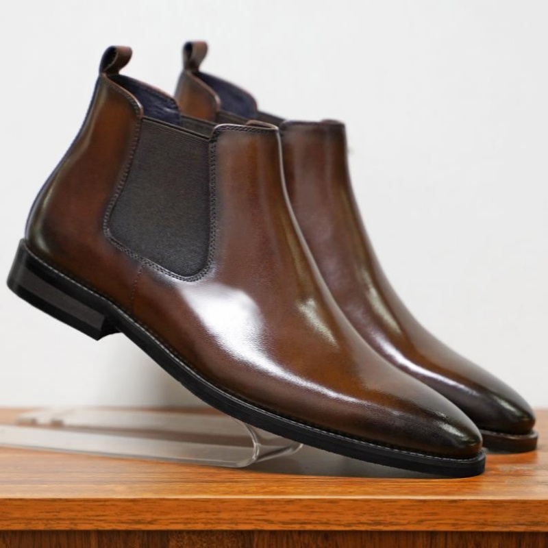 British and Korean style trend - Chelsea Boots Men recension och pris