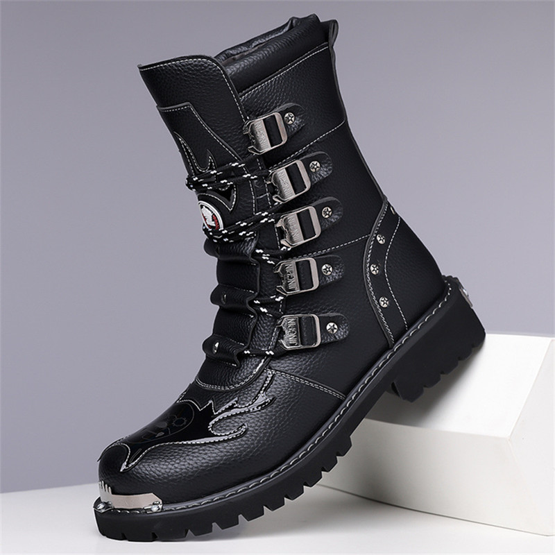 Motorcycle Boots Four Season N - Men'S Fashion Plus recension och pris