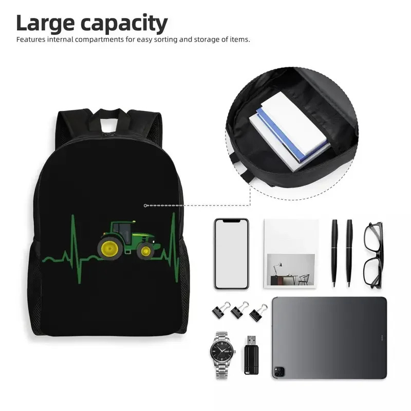 Tractor Heartbeat Laptop Backp - Men'S Fashion Bag recension och pris