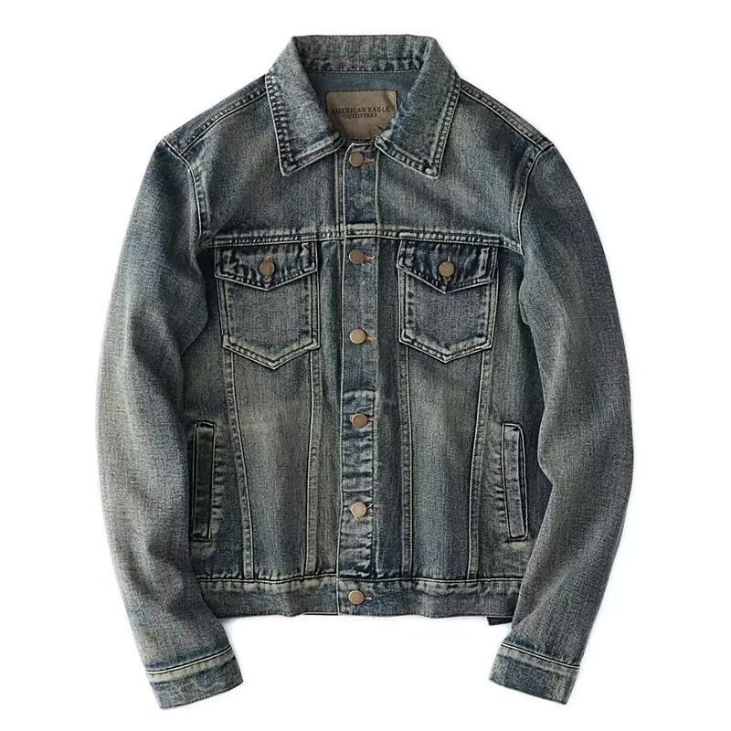 Autumn and Spring New Fashion  - Mens Fashion Denim Jacket recension och pris