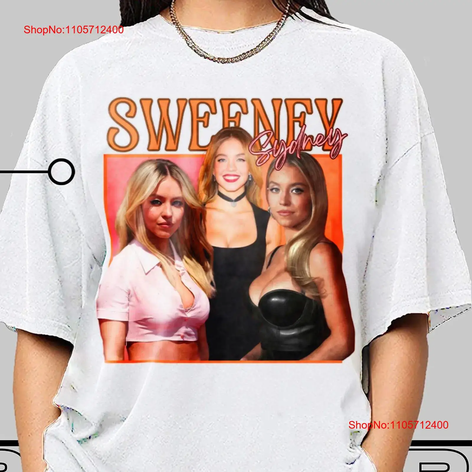 Sydney Sweeney T Shirt Vintage - Men'S Fashion Sydney recension och pris