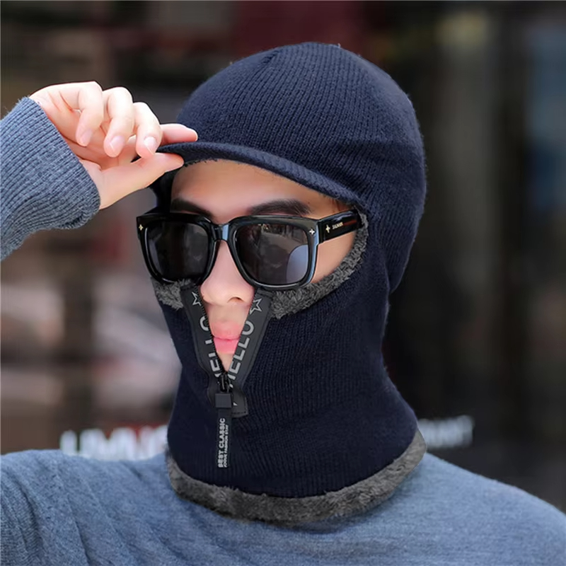 New Men Winter Warm Wool Hat O - Men Scarf Wool recension och pris