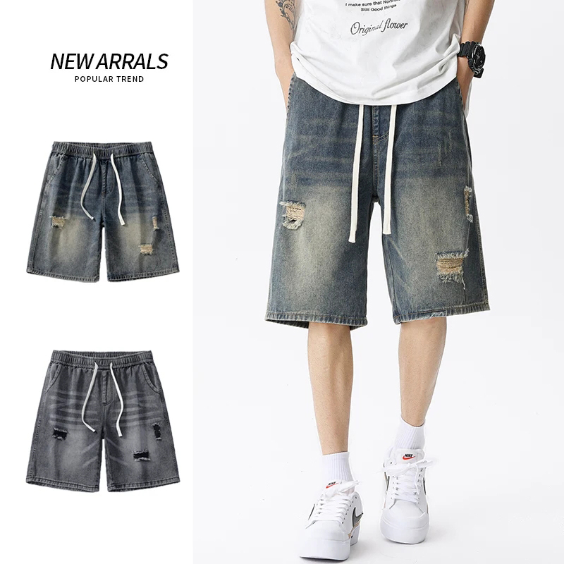 Summer Thin Denim Shorts Men's - Mens Fashion Denim recension och pris