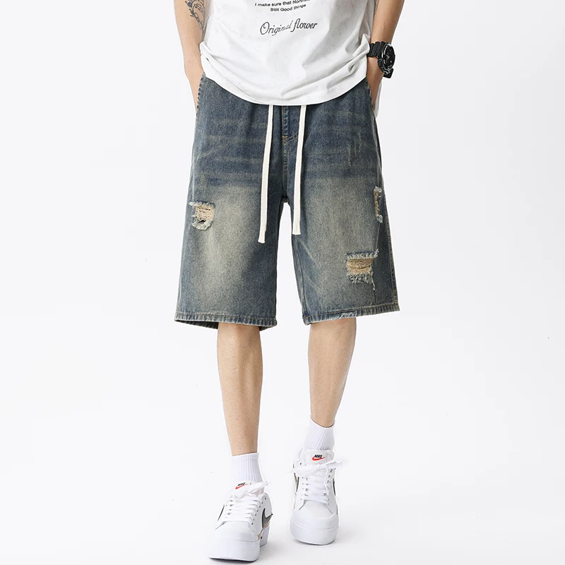 Summer Thin Denim Shorts Men's - Mens Fashion Denim recension och pris