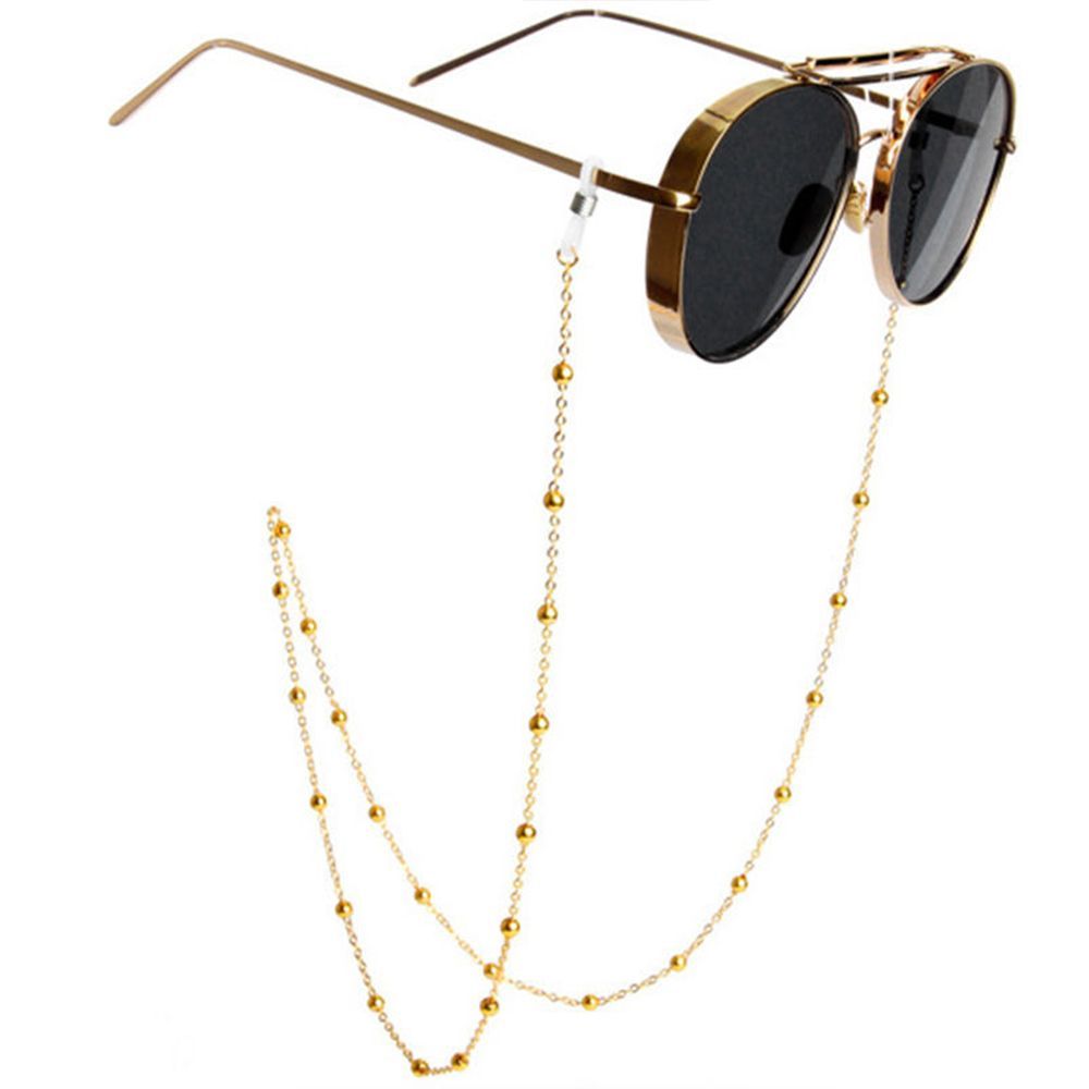 Beaded Lanyard Metal Straps Si - Mens Fashion Reading Glasses recension och pris