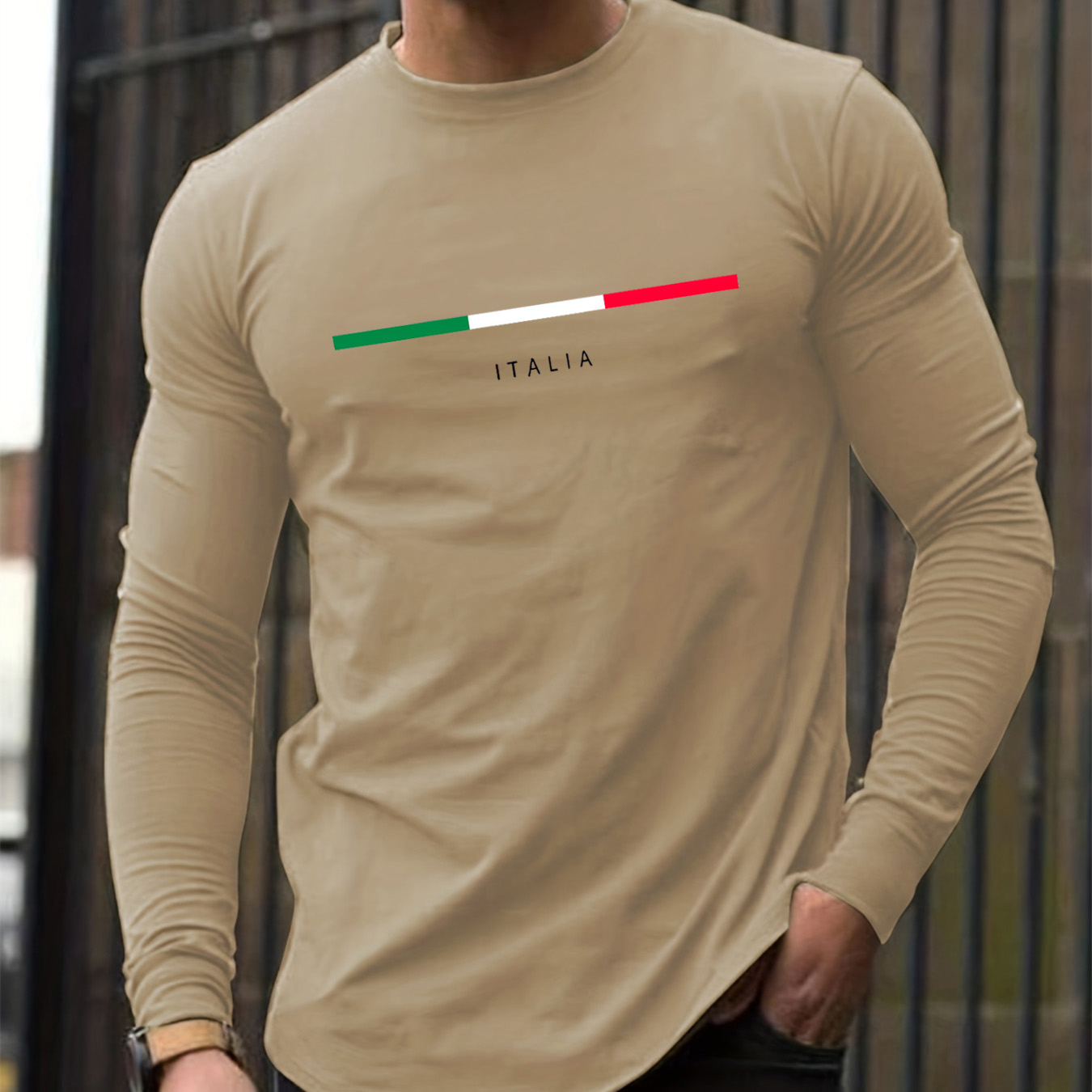 100% pure cotton men's long sl - Mens Fashion Summer recension och pris