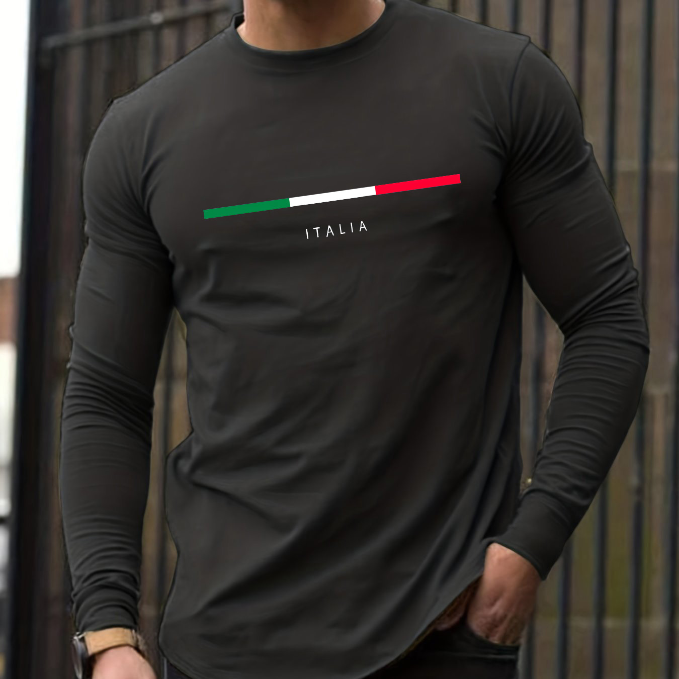 100% pure cotton men's long sl - Mens Fashion Summer recension och pris