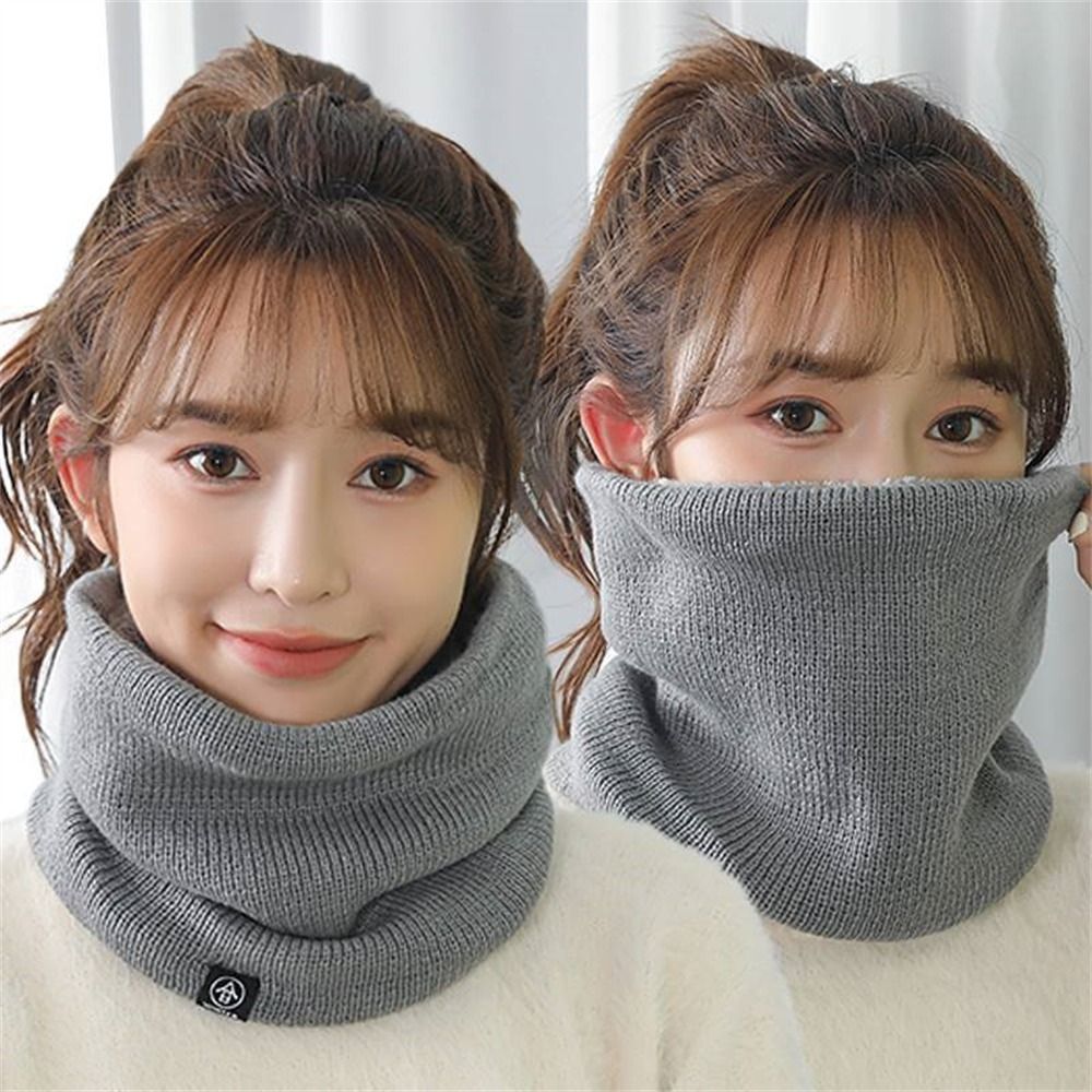 Fashion Soft Knitted Neck Warm - Men Scarf Wool recension och pris