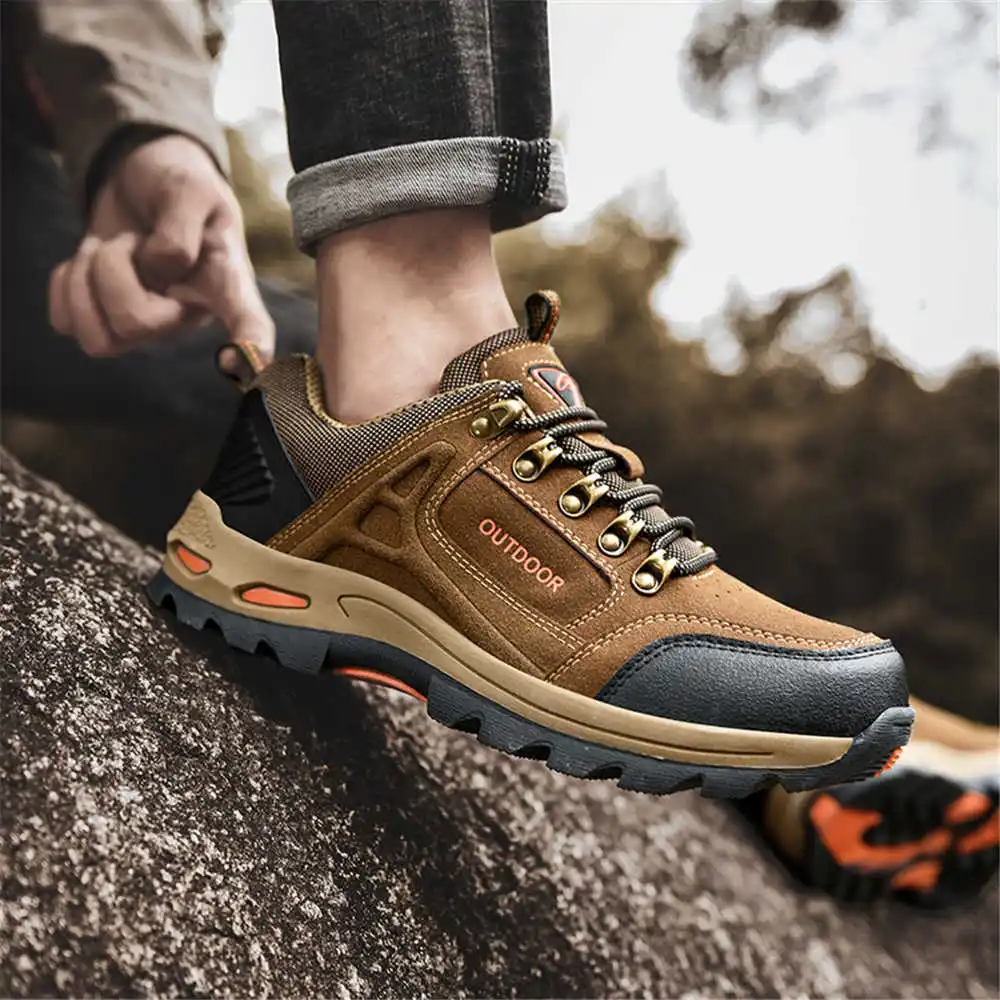 Non-slip Lace Up Hiking Tennis - Men'S Fashion All Black Outfit recension och pris