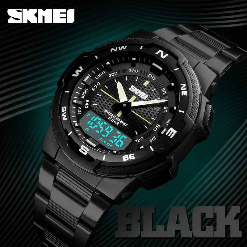 SKMEI 1370 Luxury Full Steel B - Men'S Fashion Zone recension och pris