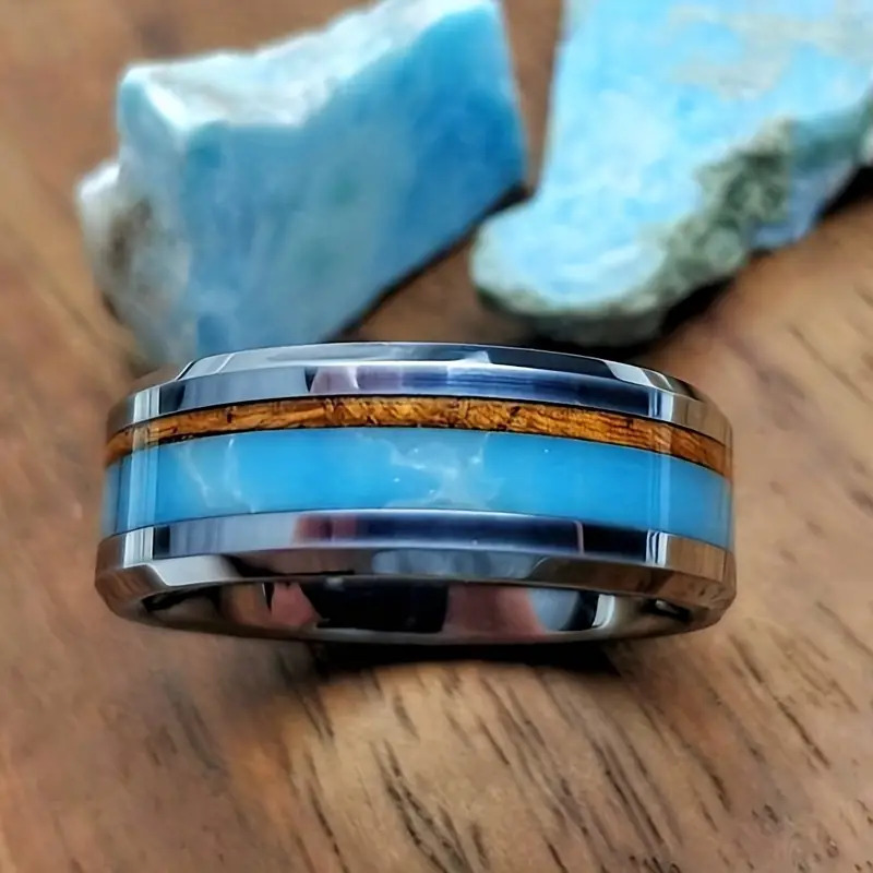 Minimalist Band Ring Made Of S - Men'S Fashion All Black Outfit recension och pris