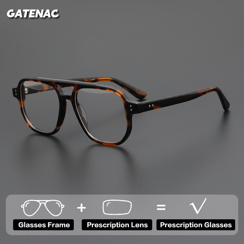 Gatenac Fashion Acetate Prescr - Mens Fashion Reading Glasses recension och pris