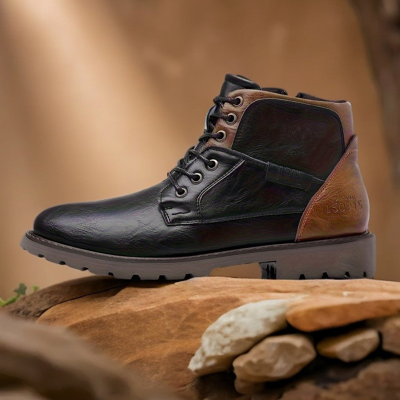 Leather Men Ankle Boots Plus S - Chelsea Boots Men recension och pris