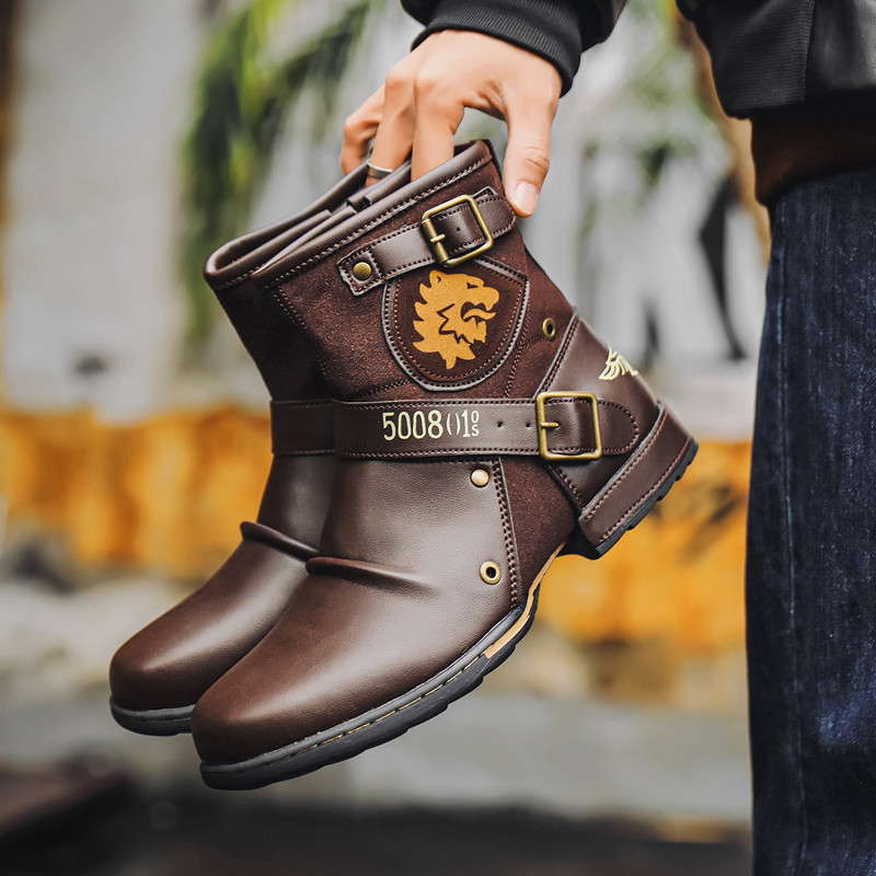 Luxury New Cowboy Men's Ankle  - Chelsea Boots Men recension och pris