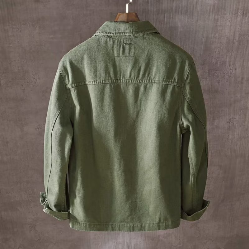 Spring and Autumn New Men's Fa - Mens Fashion Denim Jacket recension och pris