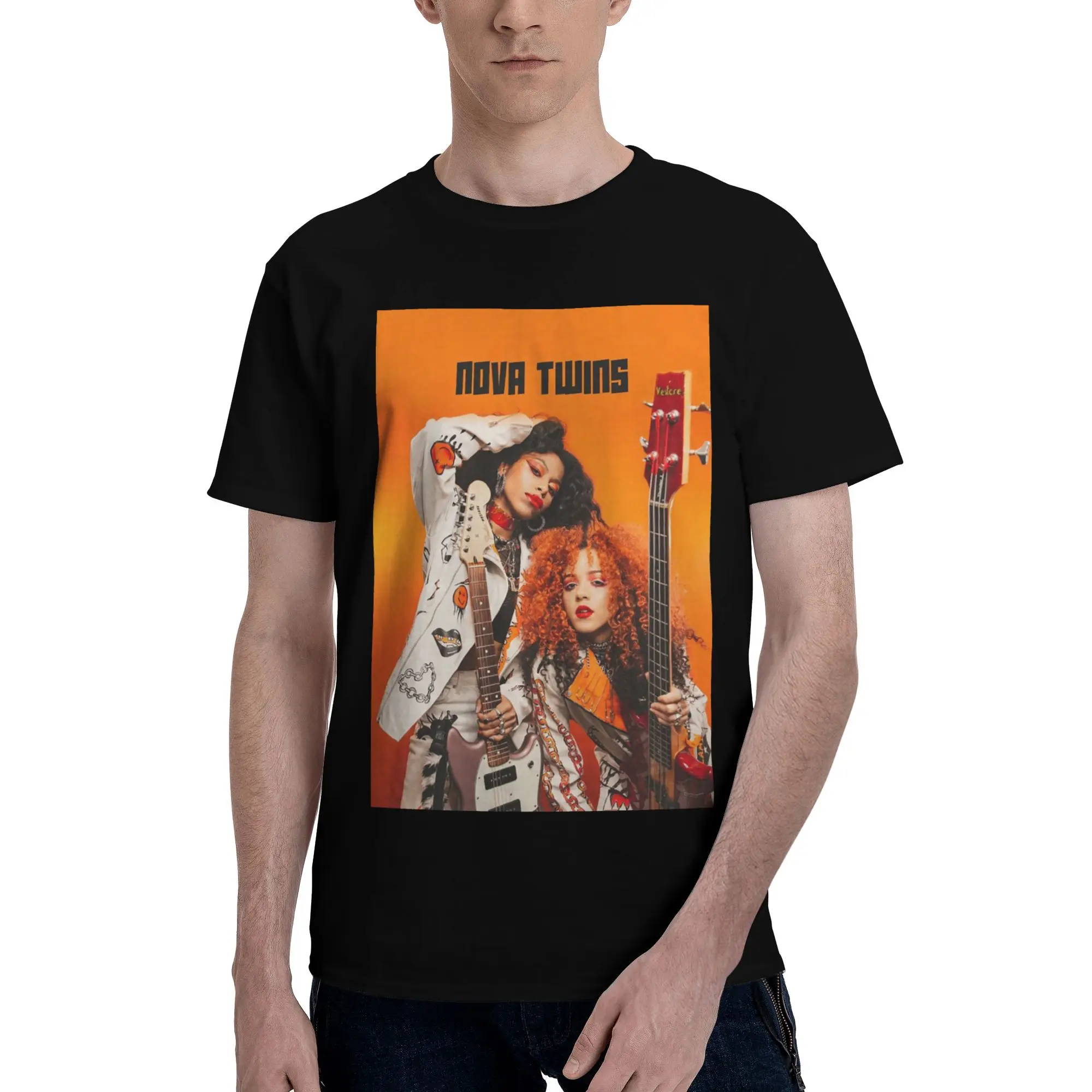 Nova Twins 100% Cotton T-Shirt - Men'S Fashion Nova Shorts recension och pris