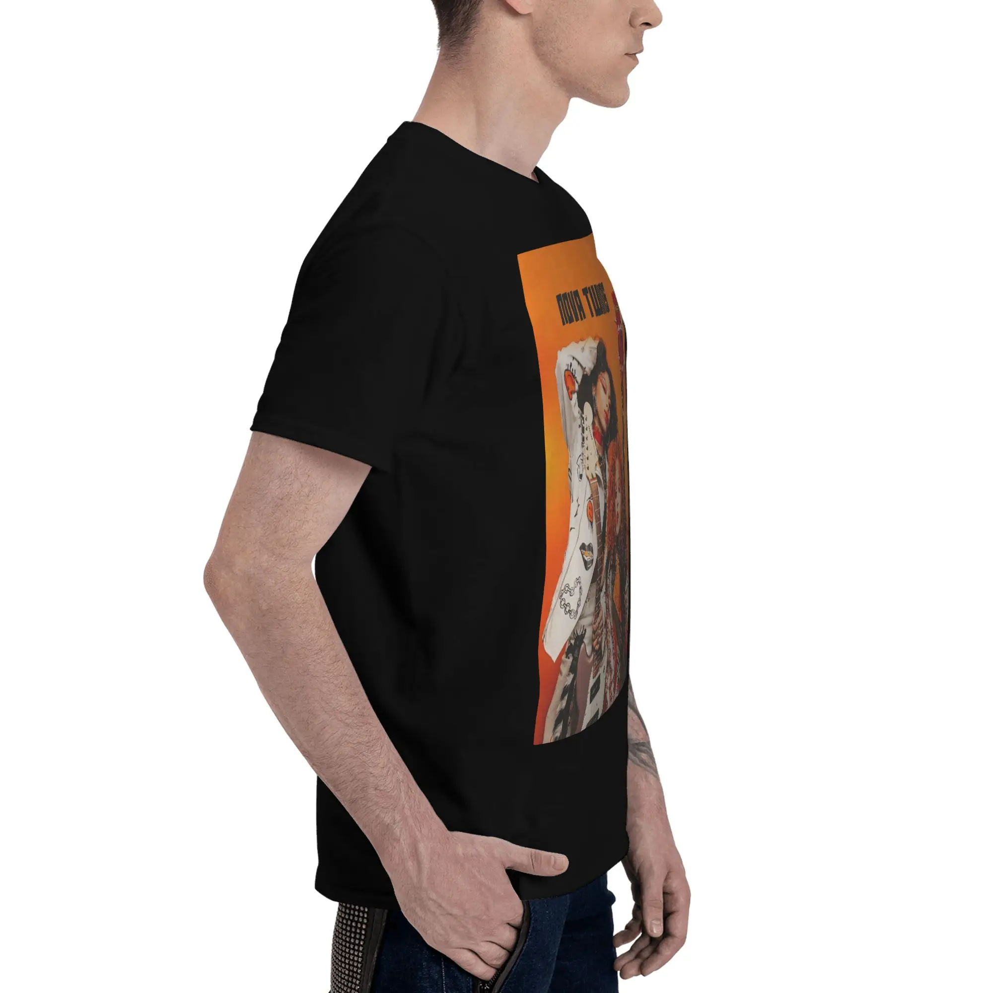 Nova Twins 100% Cotton T-Shirt - Men'S Fashion Nova Shorts recension och pris