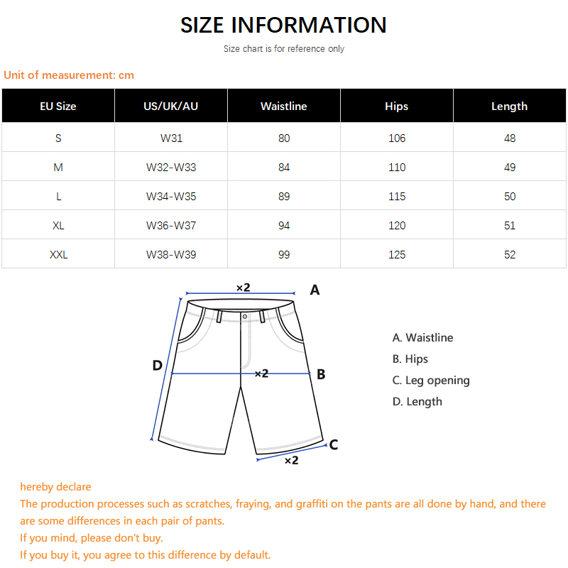 Hip-Hop Streetwear Men's Denim - Mens Fashion Denim recension och pris