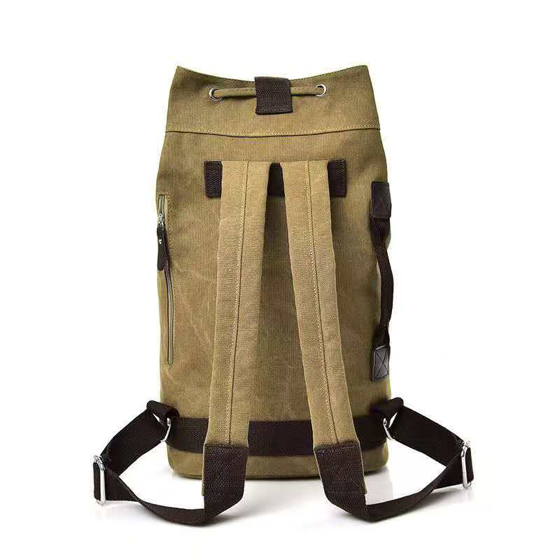 2026 Canvas backpack with dual - Men'S Fashion Bag recension och pris