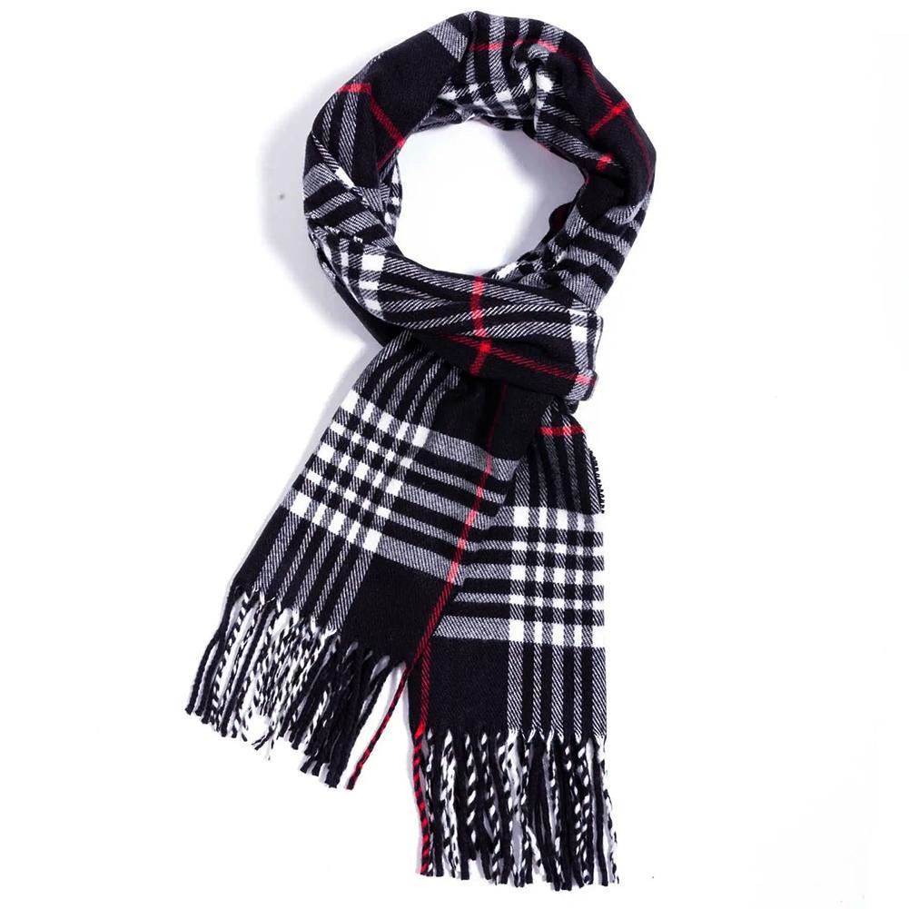 British Style Winter Scarves F - Men Scarf Wool recension och pris