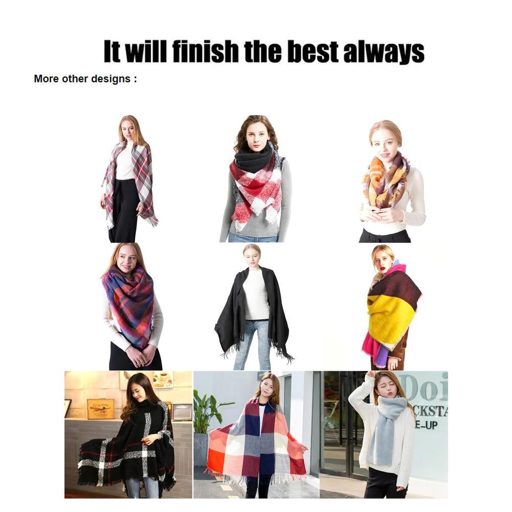 British Style Winter Scarves F - Men Scarf Wool recension och pris