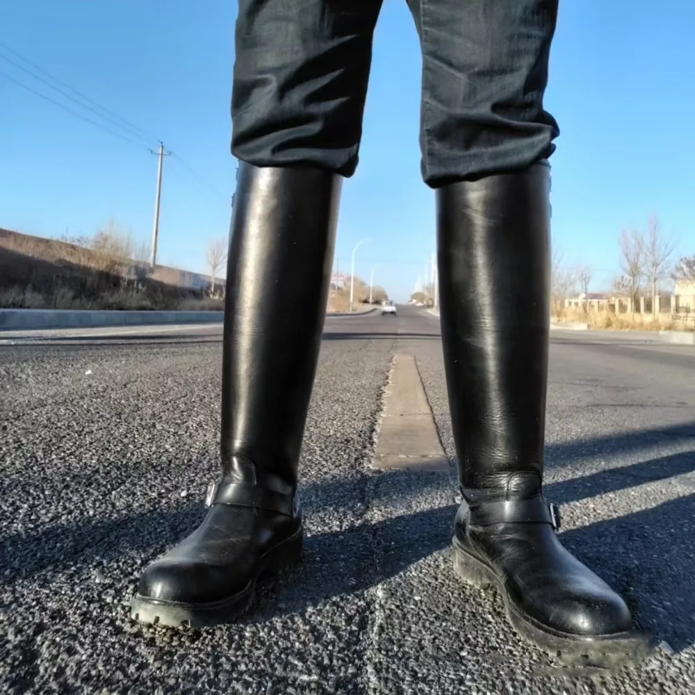 Fashion Men's Genuine Leather  - Chelsea Boots Men recension och pris