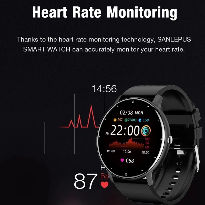 LIGE 2026 New Smart Watch Men  - Men'S Fashion Zone recension och pris