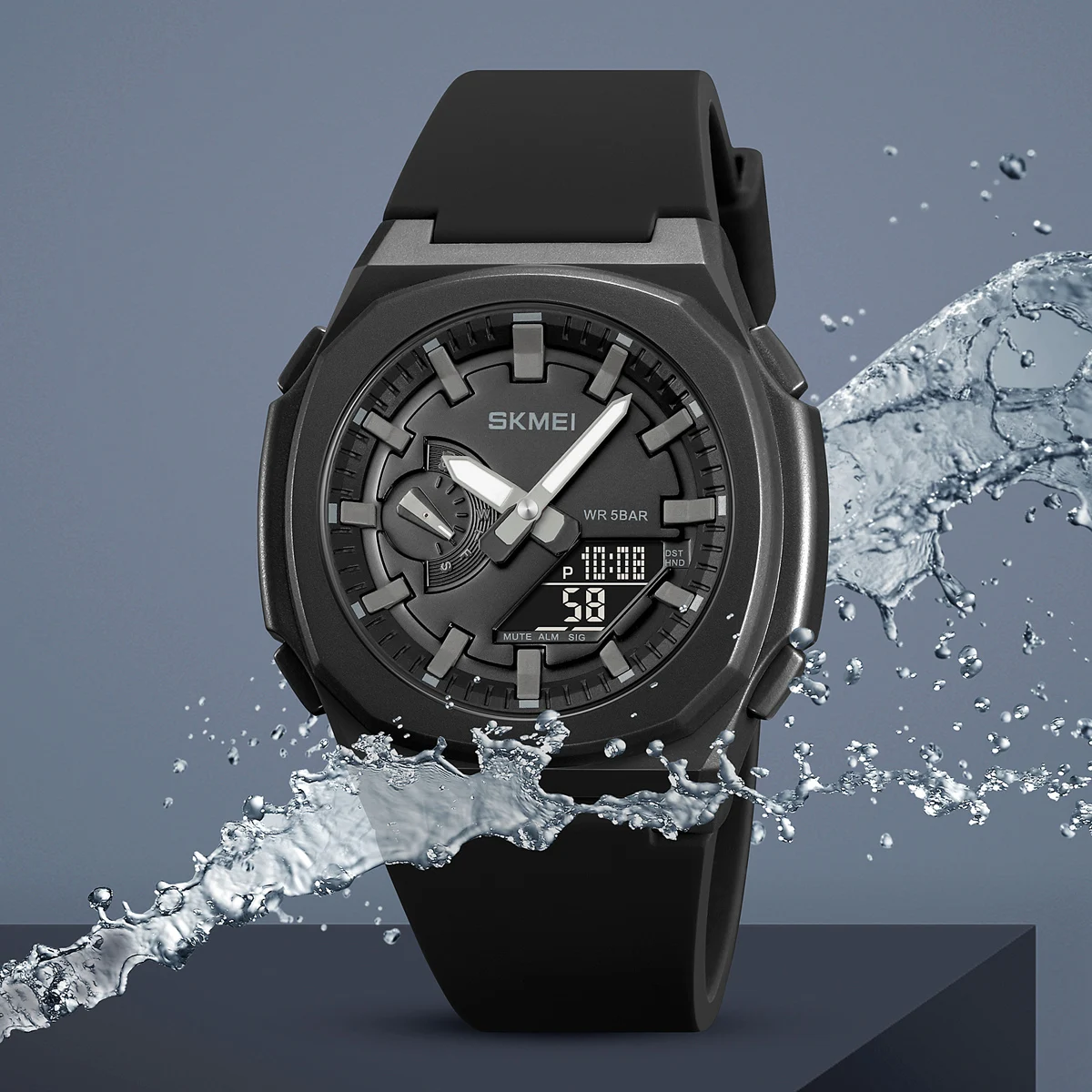 SKMEI 2091 5 Alarms Date Clock - Men'S Fashion Zone recension och pris